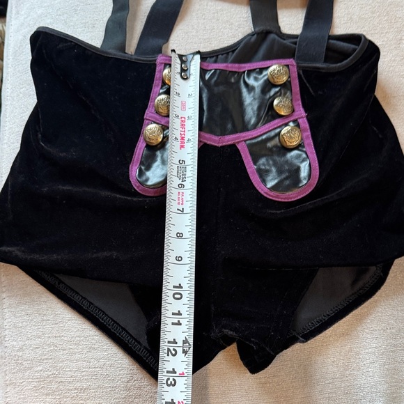 Spirit Black and Purple Women's Shorts - Picture 8 of 11